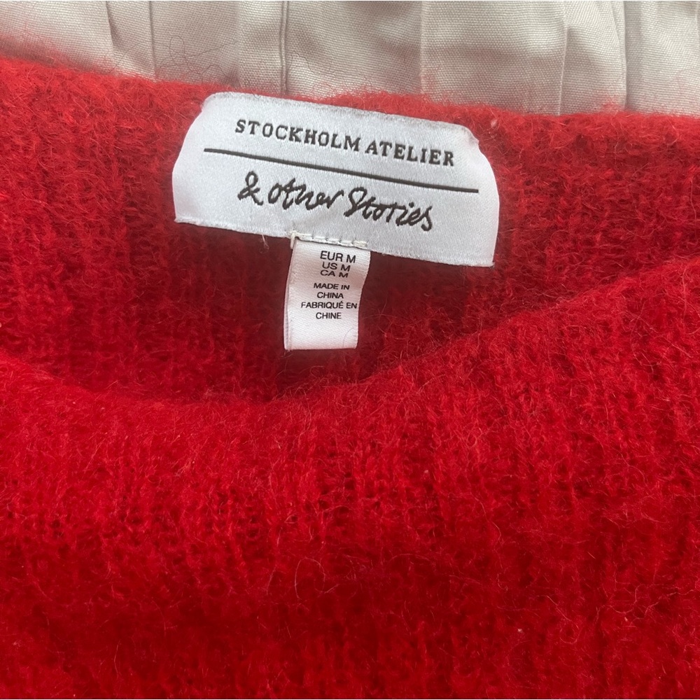 Oversized Multi Colored Sweater Lightly Worn - image 2